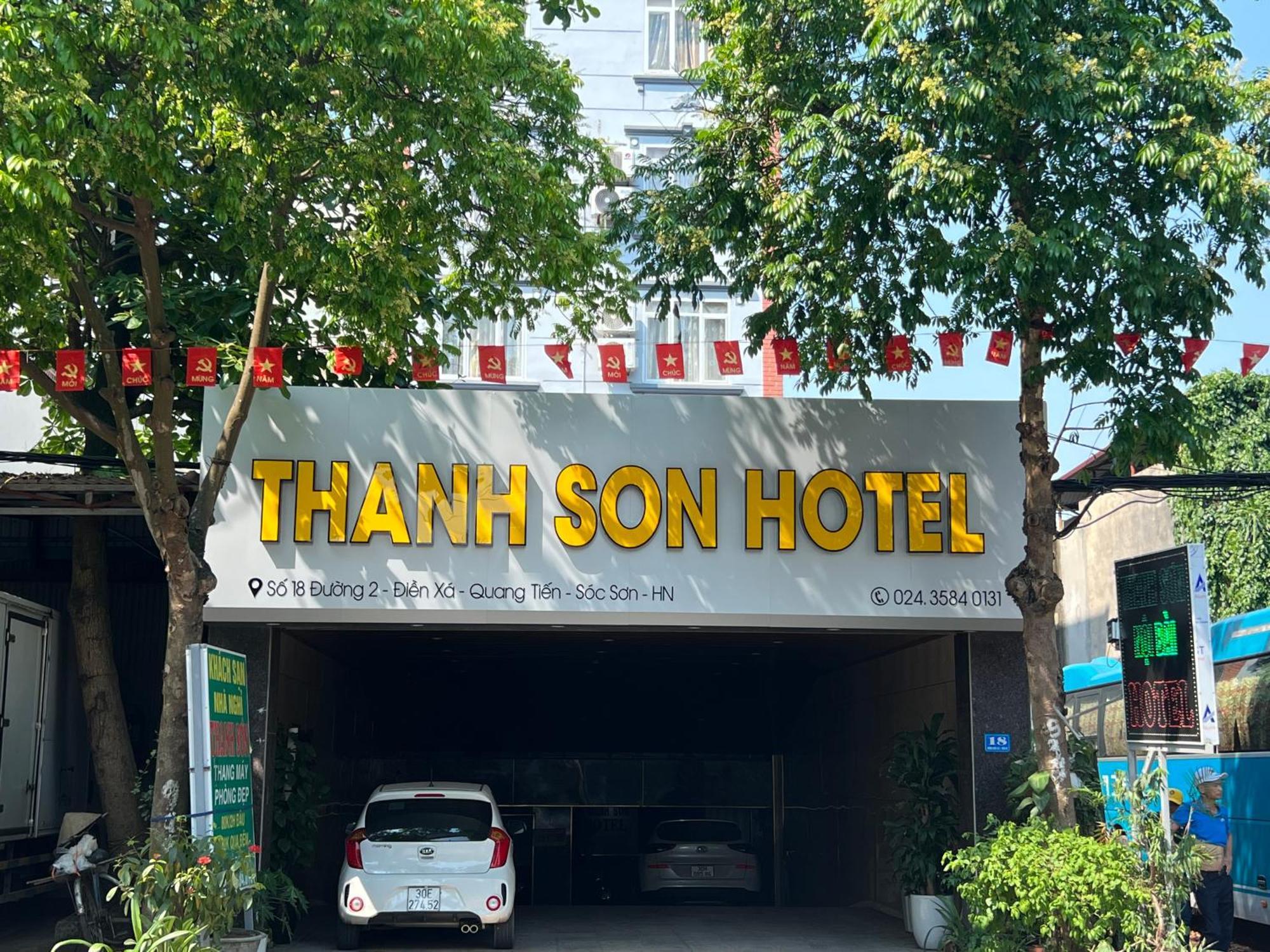 Khach San Thanh Son Noi Bai Hanoi Dış mekan fotoğraf